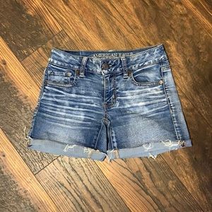 American Eagle midi shorts